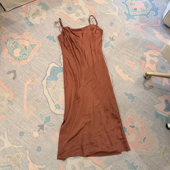 Express Dresses & Skirts - Express Slip Maxi Dress in Rust